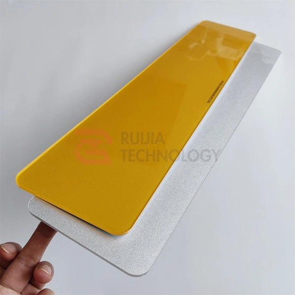 Anti Rust Impact Resistant ET Vehicle Plate high quality